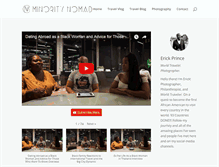 Tablet Screenshot of minoritynomad.com